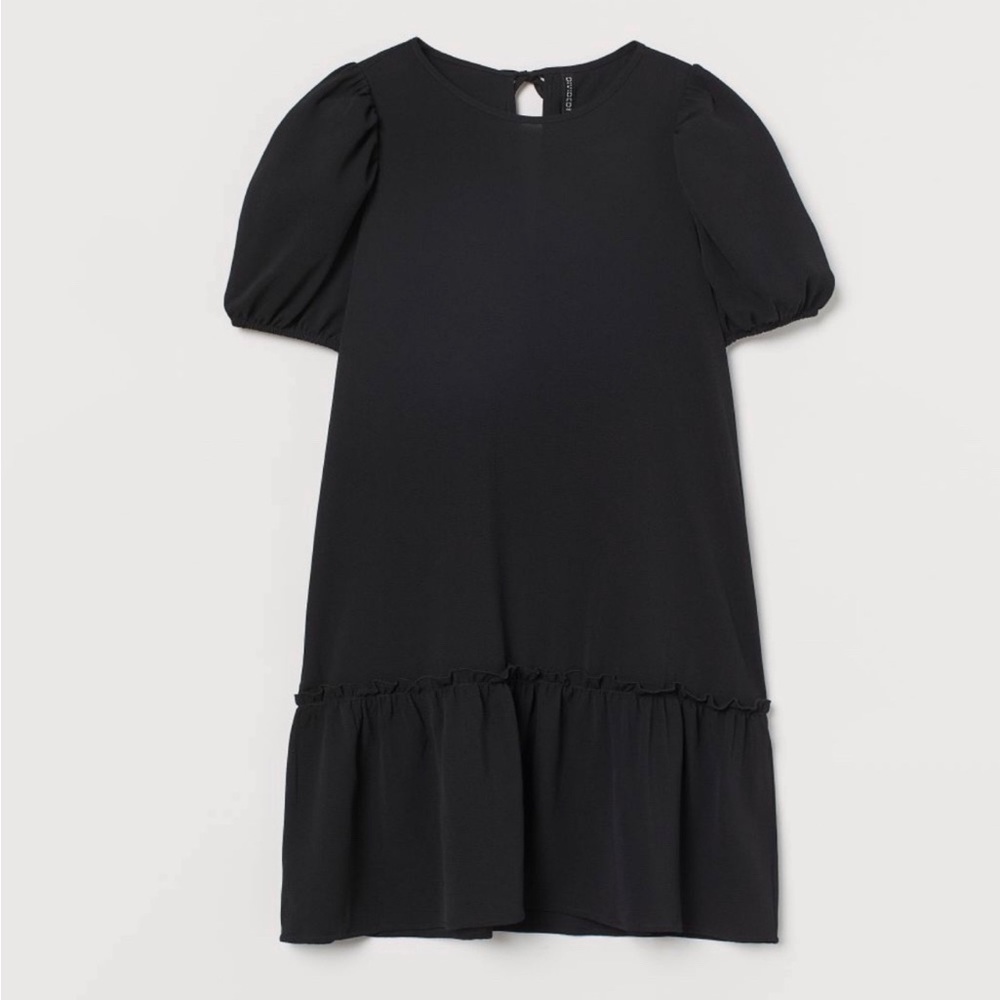 H&M Black Mini Dress